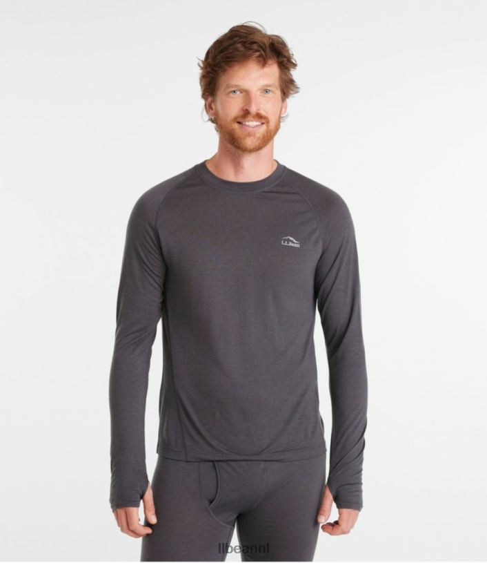 L.L.Bean Heren cresta ultralichte 150 crewtop bos salie kleding VT0645032