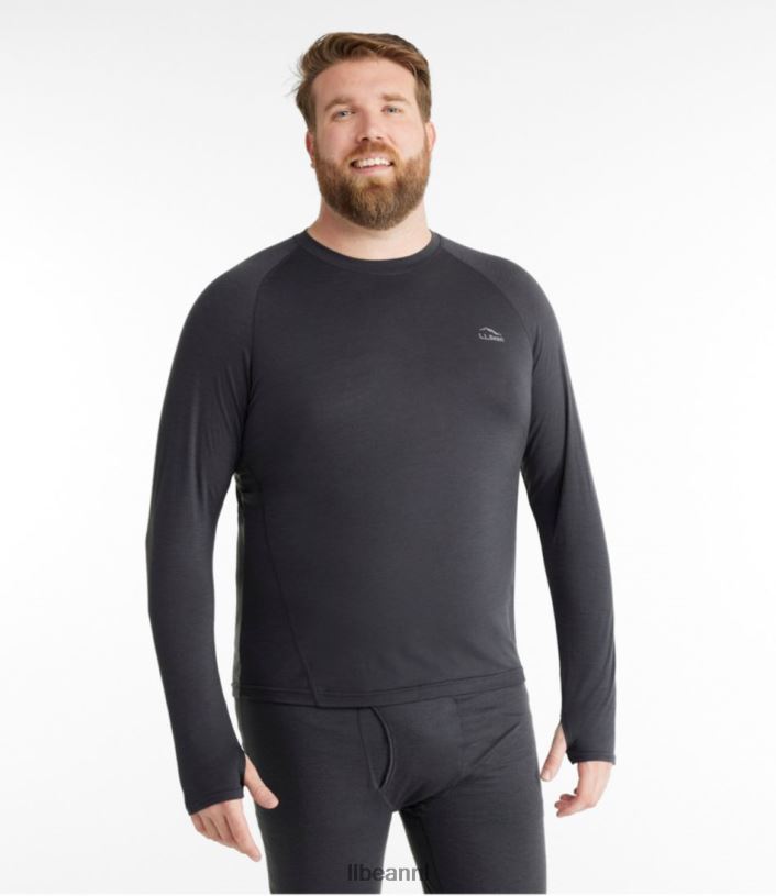 L.L.Bean Heren cresta ultralichte 150 crewtop legering grijs kleding VT0643526