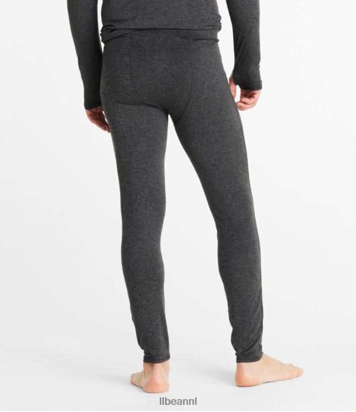 L.L.Bean Heren eenvoudige zachte basislaag grafiet heide kleding VT064625