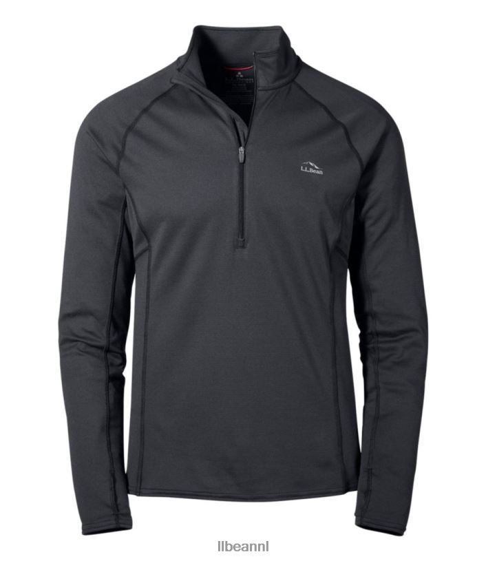 L.L.Bean Heren middelzware basislaag zwart kleding VT0644951