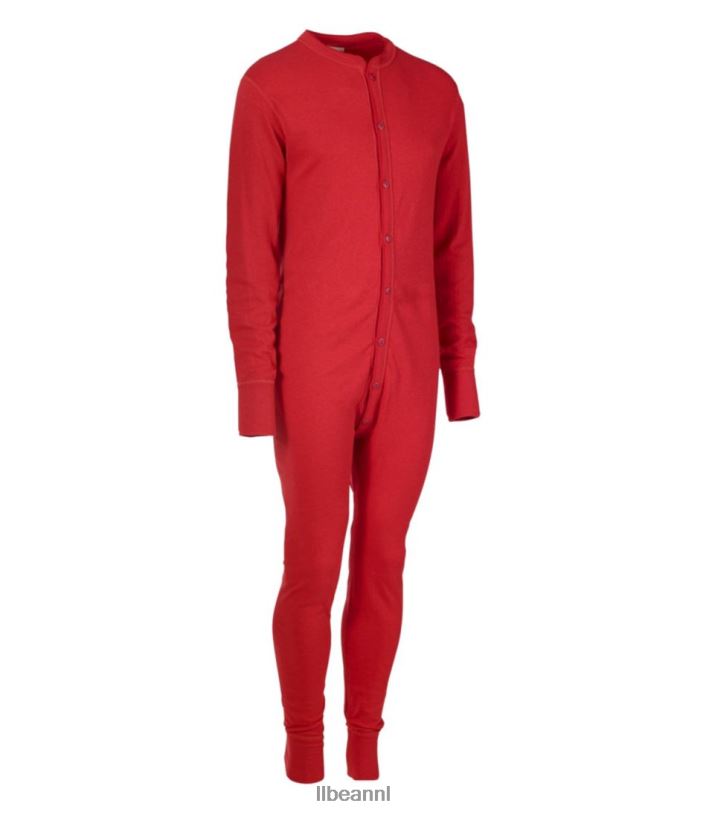 L.L.Bean Heren tweelaags uniepak rood kleding VT064787