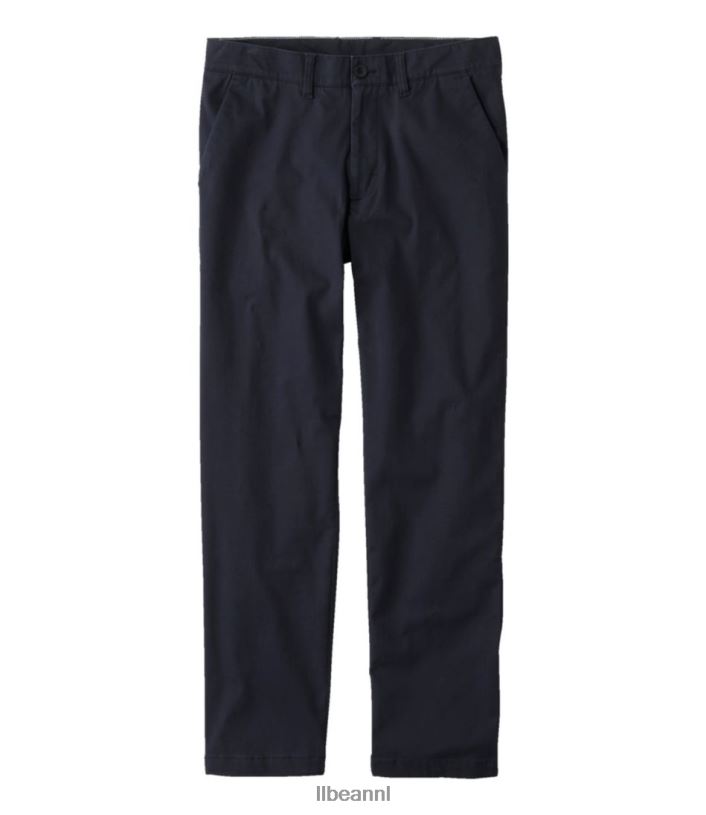 L.L.Bean Heren Onderhoudsvriendelijke stretchchino donker marine kleding VT0644696