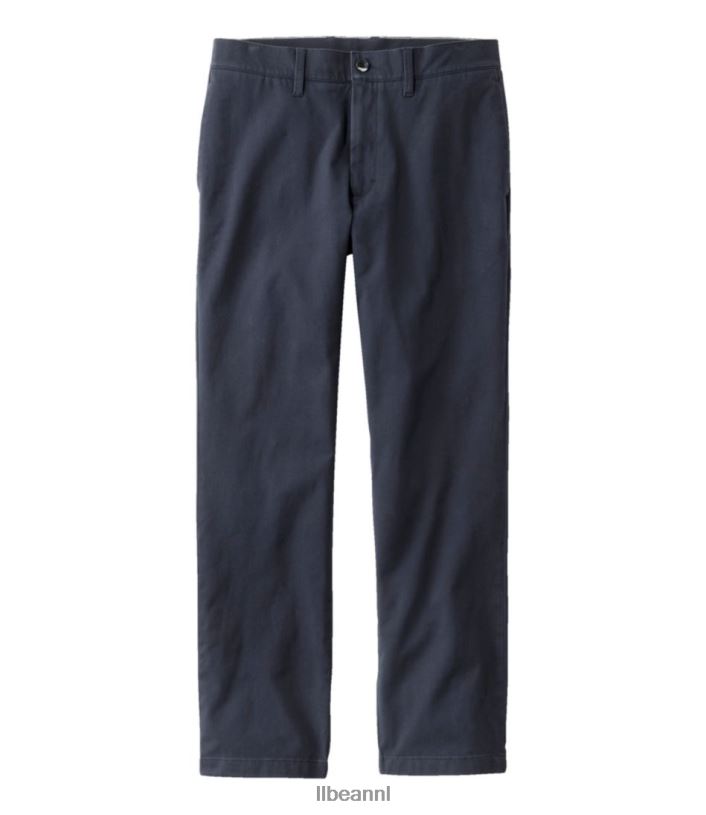 L.L.Bean Heren Onderhoudsvriendelijke stretchchino donker marine kleding VT0644807