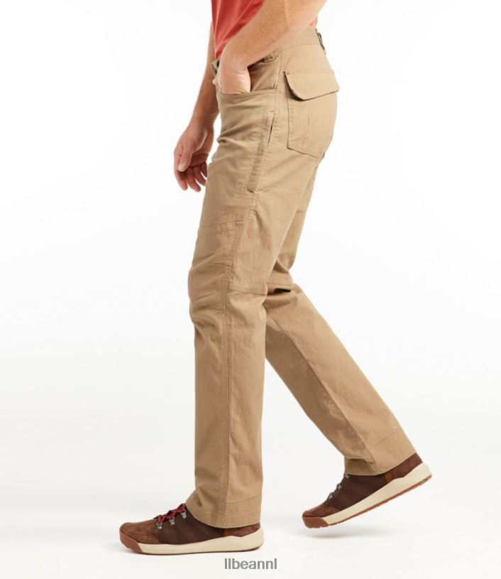L.L.Bean Heren Riverton broek met stretch houten schors kleding VT0644834