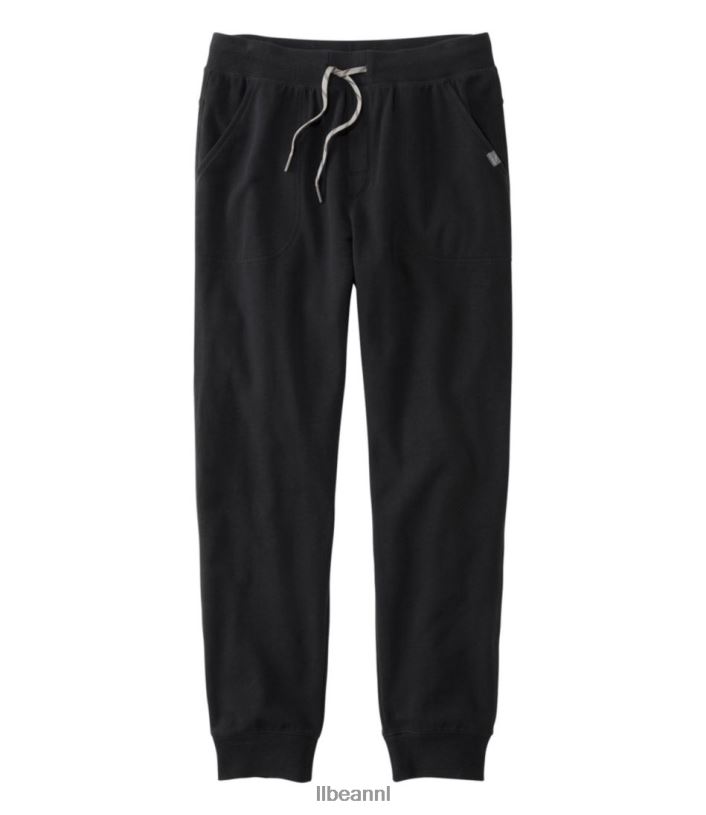 L.L.Bean Heren comfort kamp joggingbroek-logo Middernacht zwart kleding VT0645893
