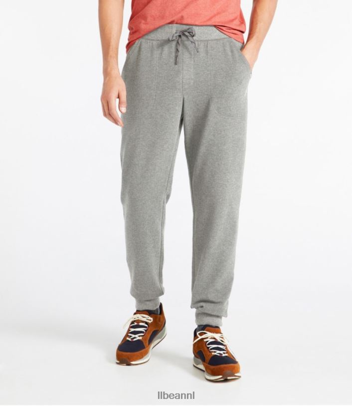 L.L.Bean Heren comfort kamp joggingbroek-logo Middernacht zwart kleding VT0645893