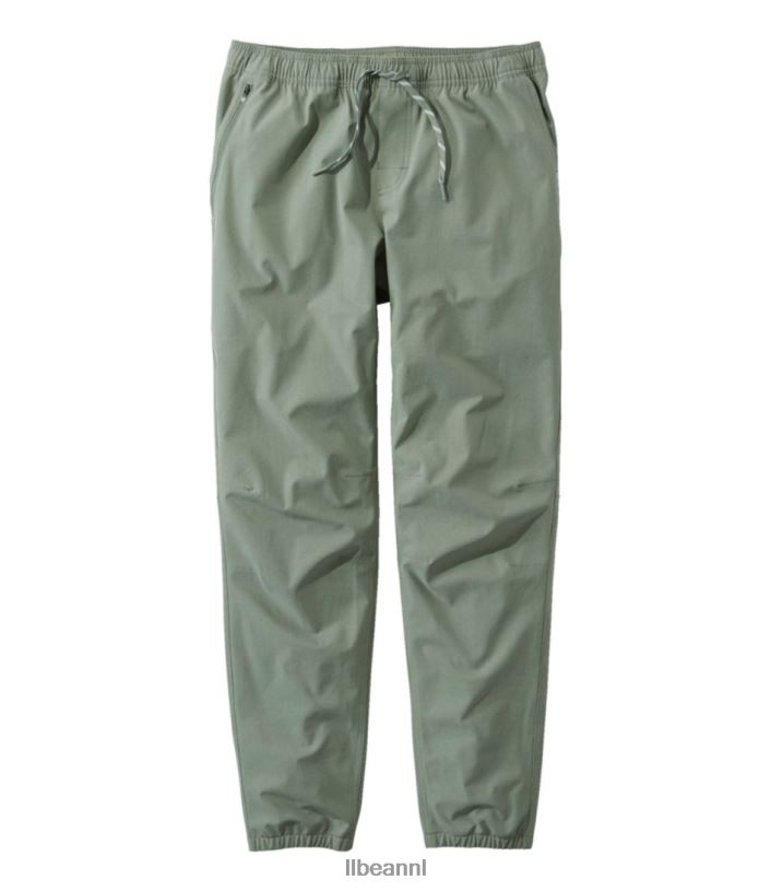 L.L.Bean Heren multisport-joggingbroek zee groen kleding VT0647189