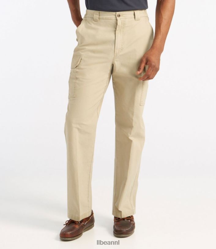 L.L.Bean Heren tropische cargobroek schalie grijs kleding VT0645989