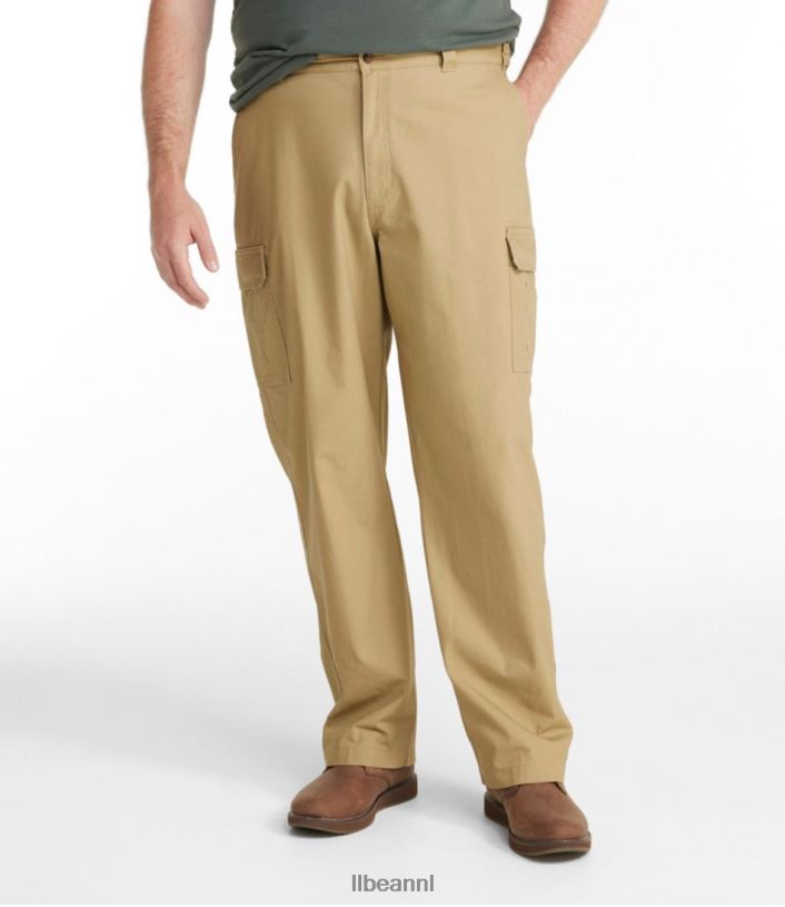 L.L.Bean Heren tropische cargobroek schalie grijs kleding VT0645989