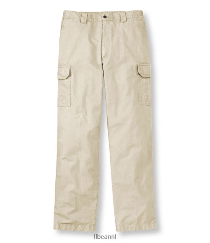 L.L.Bean Heren tropische cargobroek steen kleding VT0643499