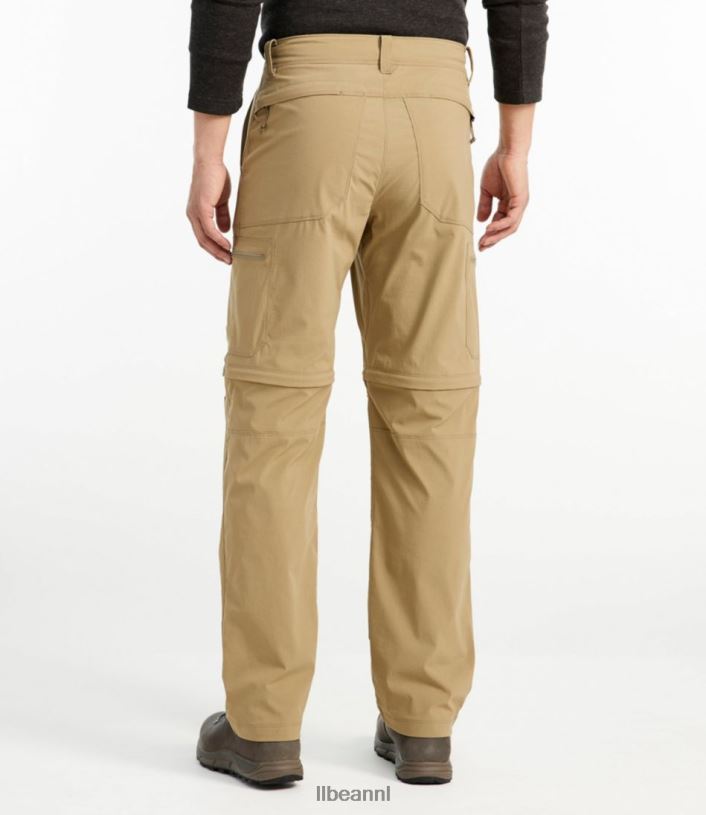 L.L.Bean Heren waterbestendige cresta wandelbroek met afritsbare broek donkere sintel kleding VT0646526