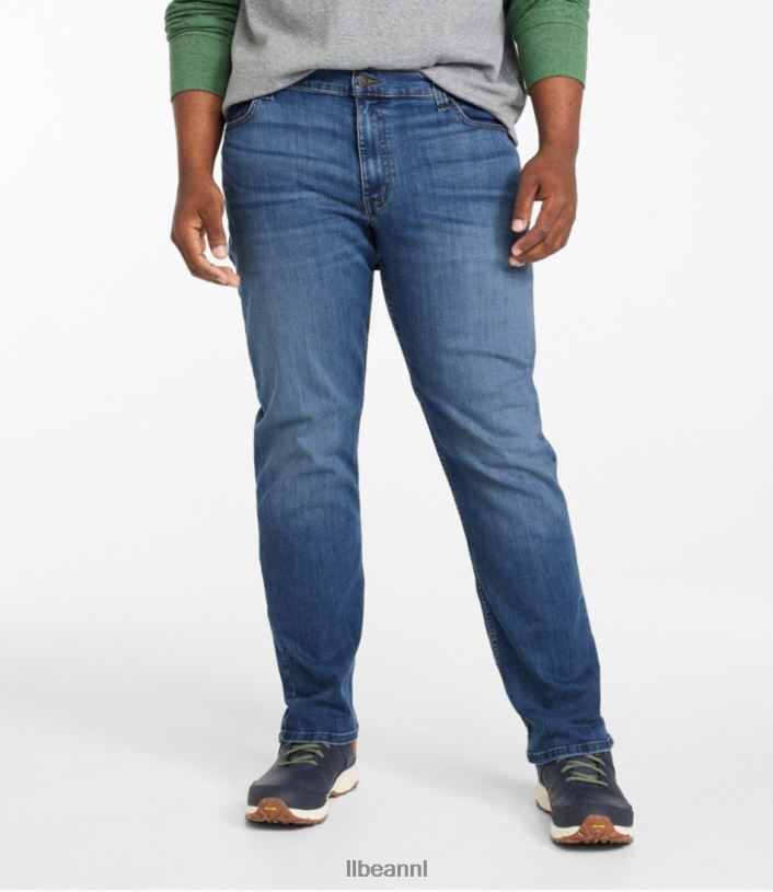 L.L.Bean Heren Beanflex-jeans diep indigo kleding VT0644714