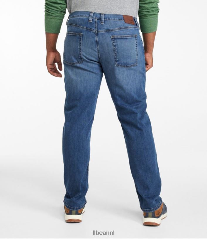 L.L.Bean Heren Beanflex-jeans diep indigo kleding VT0644714