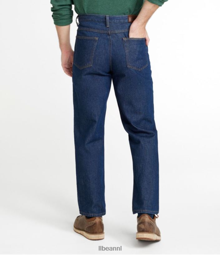 L.L.Bean x Double L Heren jeans donkere wassing kleding VT0645014