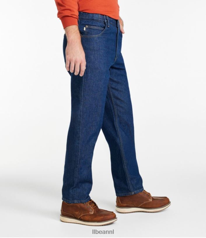L.L.Bean x Double L Heren jeans grijze wassing kleding VT0645977