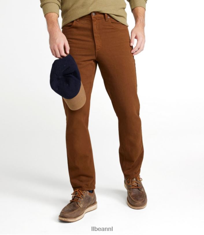 L.L.Bean x Double L Heren jeans hazelnoot kleding VT0647024
