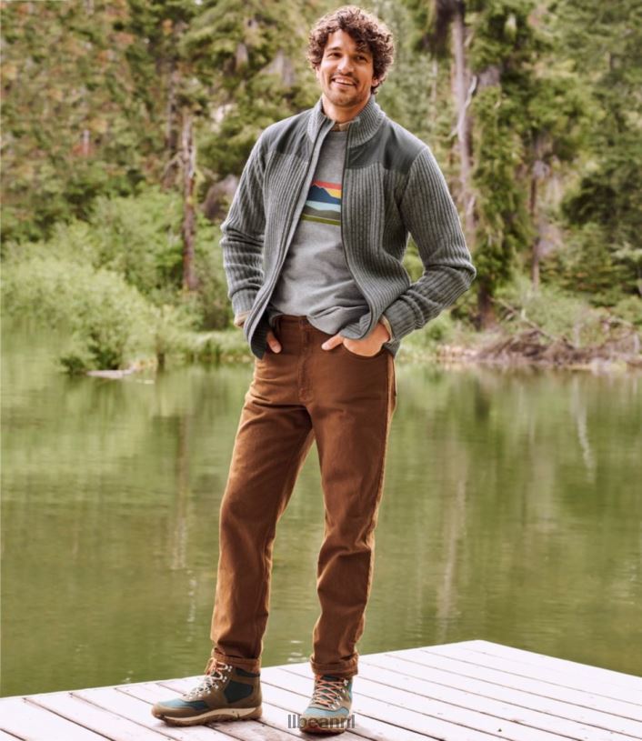L.L.Bean x Double L Heren jeans hazelnoot kleding VT0647024