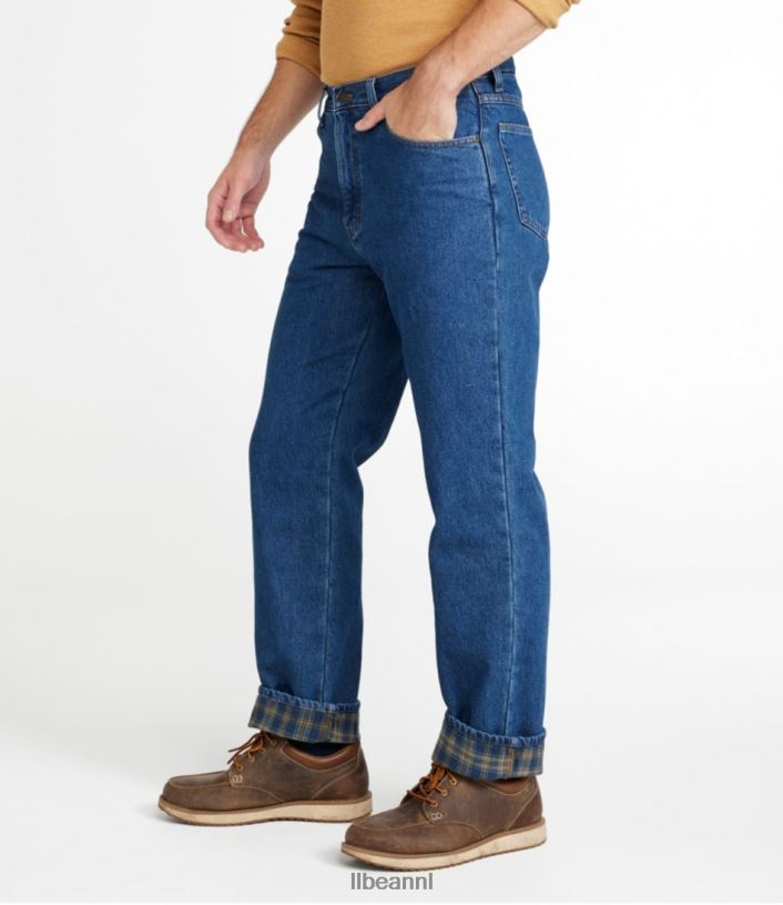 L.L.Bean x Double L Heren jeans steengewassen kleding VT064799