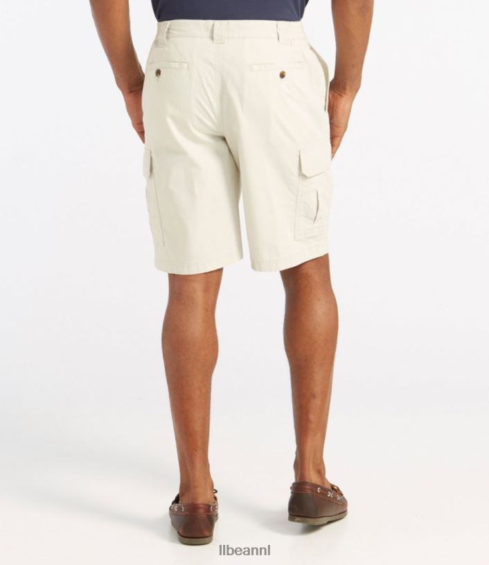 L.L.Bean Heren cargoshorts in tropisch gewicht donkere sintel kleding VT0646469