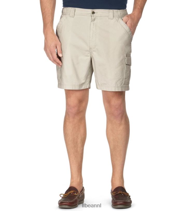 L.L.Bean Heren cargoshorts in tropisch gewicht khaki kleding VT064202
