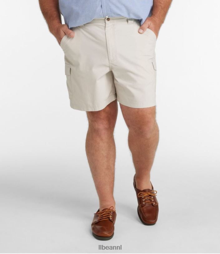 L.L.Bean Heren cargoshorts in tropisch gewicht khaki kleding VT064202