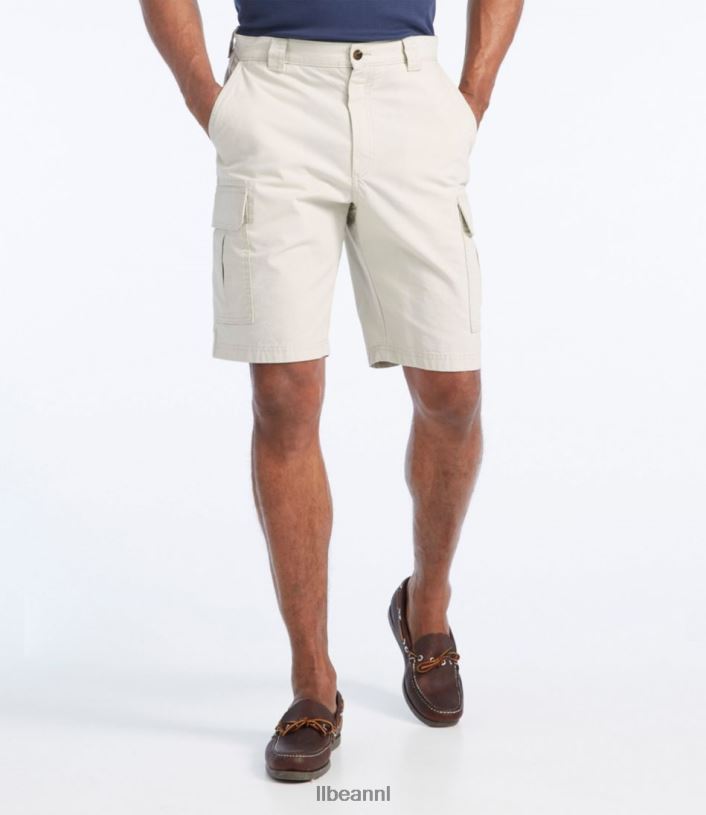 L.L.Bean Heren cargoshorts in tropisch gewicht stoffige olijf kleding VT0645767