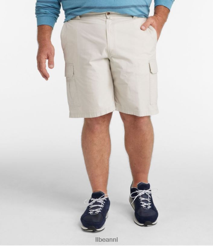 L.L.Bean Heren cargoshorts in tropisch gewicht stoffige olijf kleding VT0645767