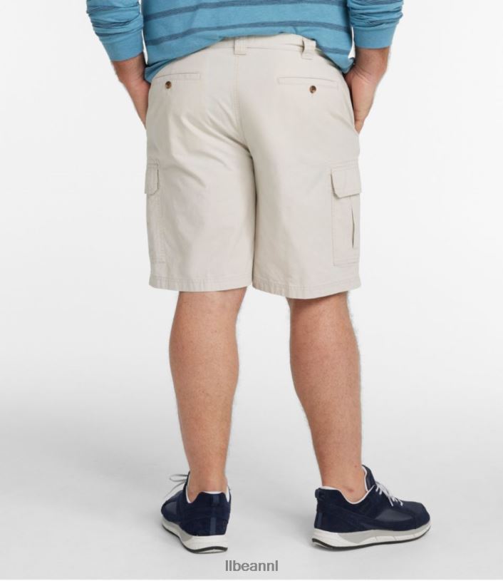 L.L.Bean Heren cargoshorts in tropisch gewicht stoffige olijf kleding VT0645767