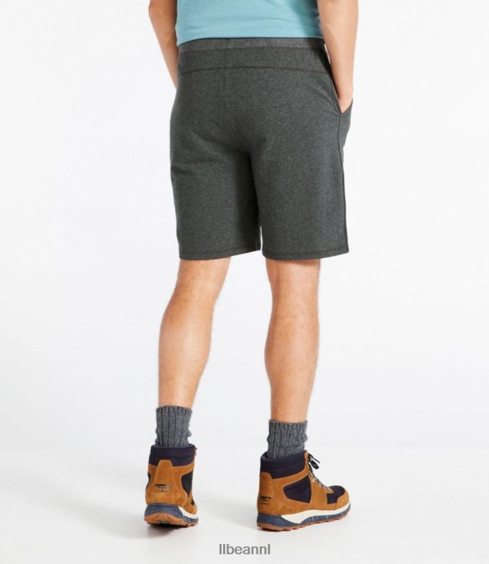 L.L.Bean Heren comfort kampgebreide short grijze heide kleding VT0644882