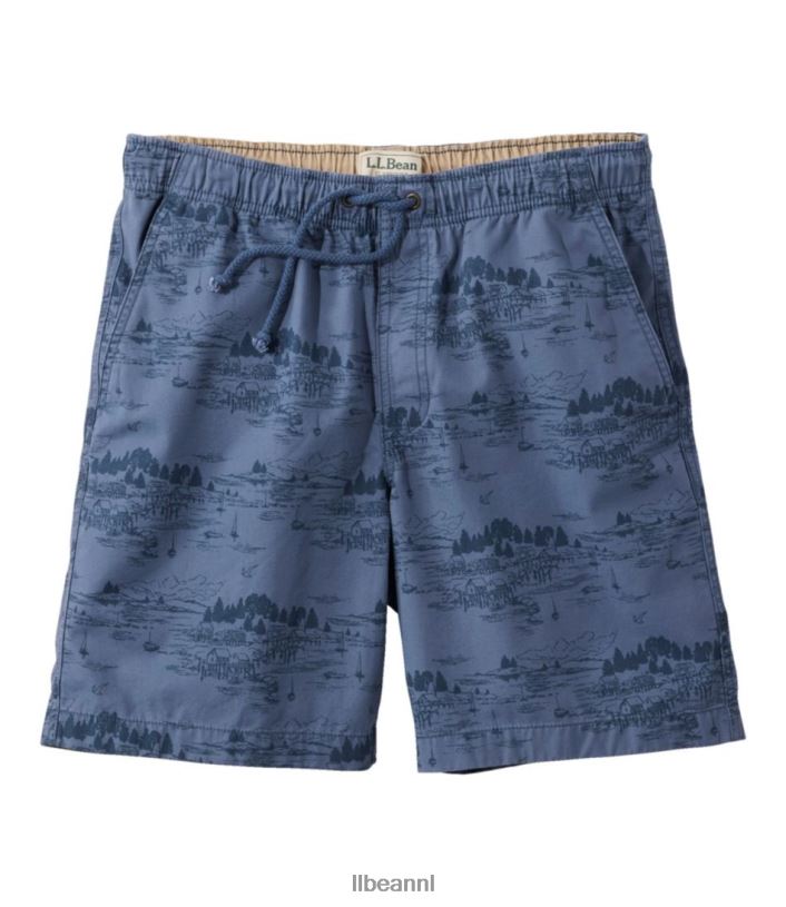 L.L.Bean Heren korte broek vintage indigo kleding VT064451