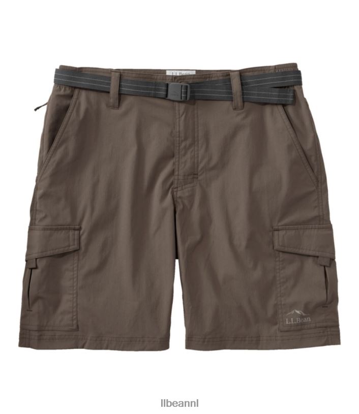 L.L.Bean Heren tropische korte broek donkere sintel kleding VT0644771