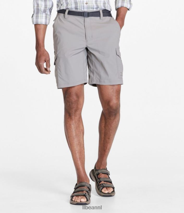 L.L.Bean Heren tropische korte broek vorstgrijs kleding VT064280