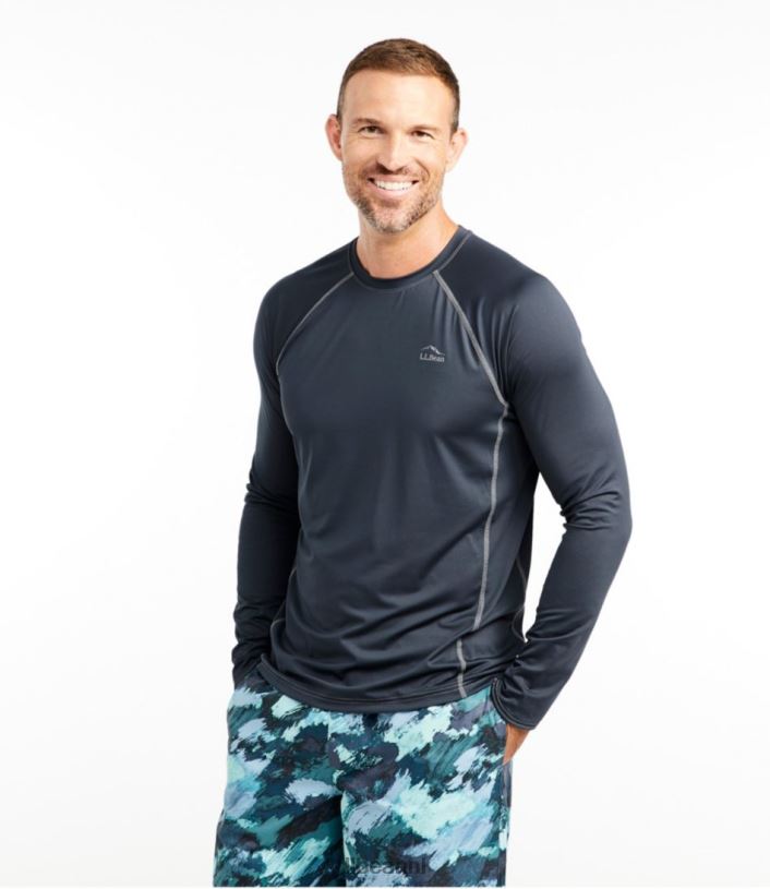 L.L.Bean Heren snelle uitslagbeschermer voor rivierkoeling grijssteencirkel katahdin kleding VT0643127