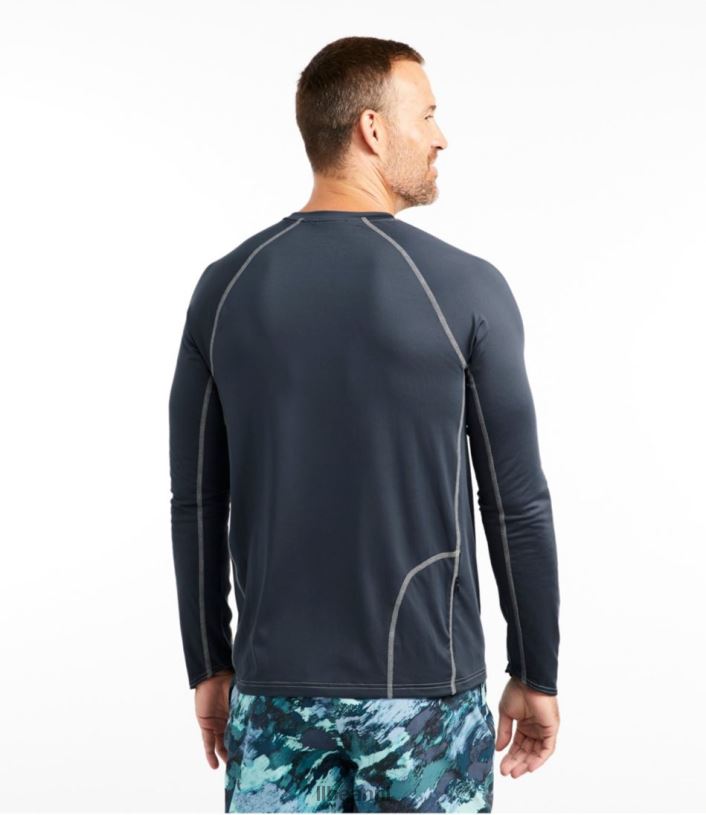 L.L.Bean Heren snelle uitslagbeschermer voor rivierkoeling grijssteencirkel katahdin kleding VT0643127
