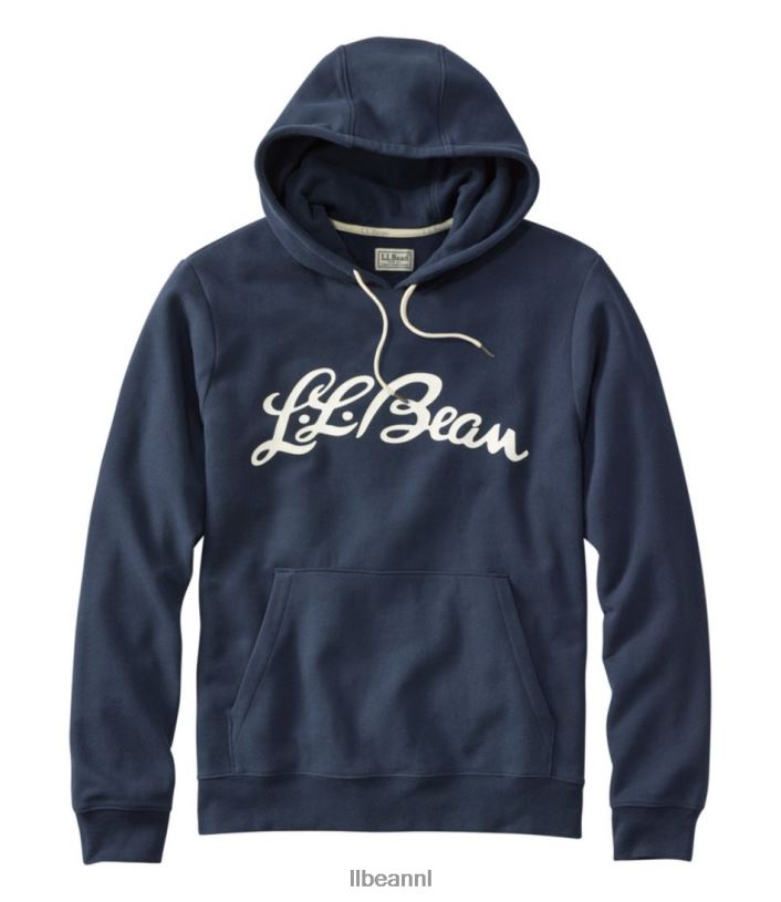 L.L.Bean Heren Sweatshirt uit 1912 klassieke marine kleding VT064553