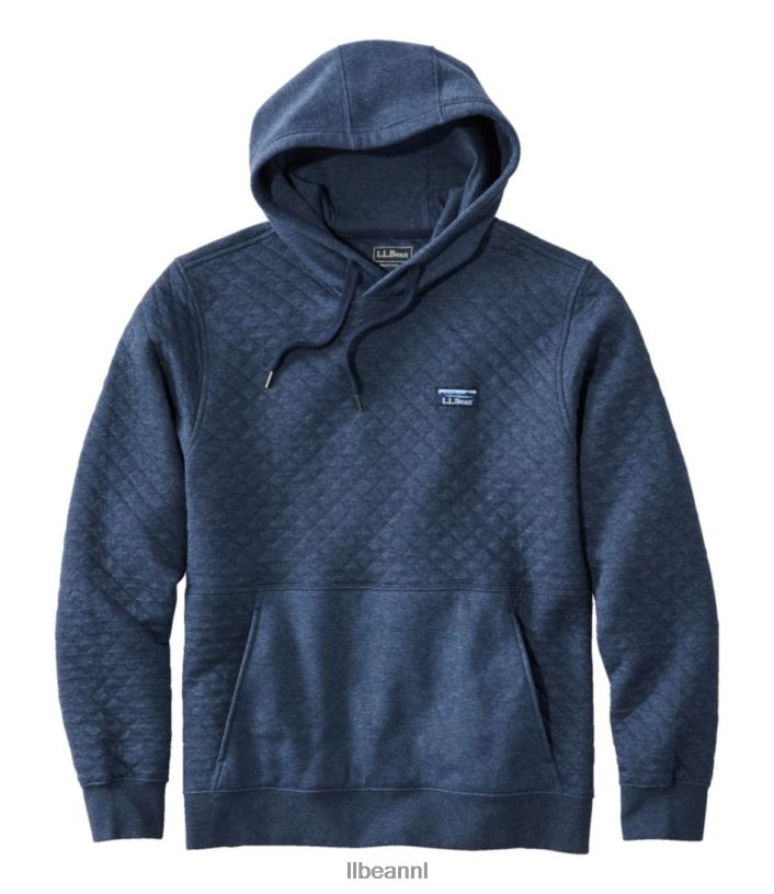 L.L.Bean Heren gewatteerde trui indigo heide kleding VT0644963