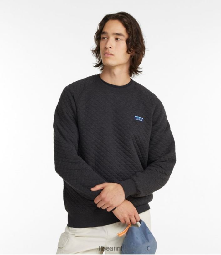 L.L.Bean Heren gewatteerde trui smaragdgroene spar kleding VT0643325
