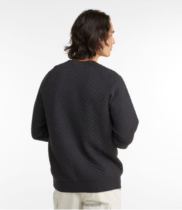 L.L.Bean Heren gewatteerde trui smaragdgroene spar kleding VT0643325
