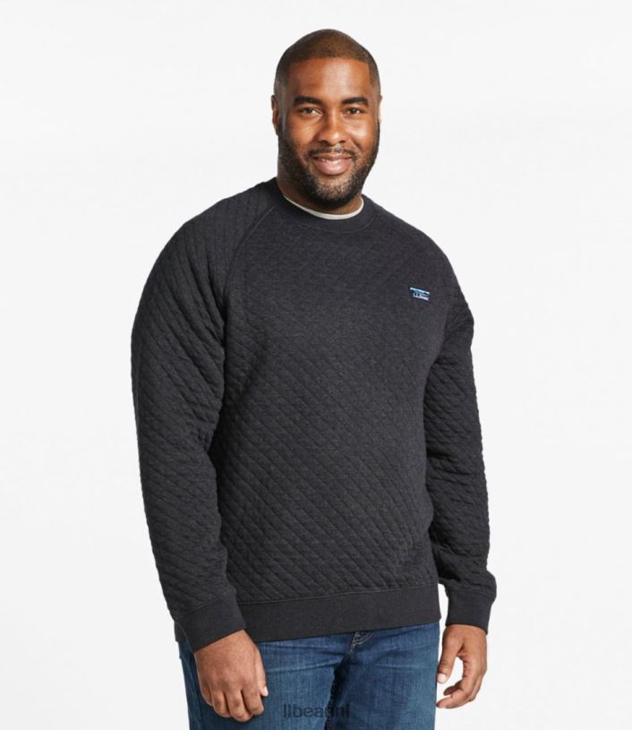 L.L.Bean Heren gewatteerde trui smaragdgroene spar kleding VT0643325