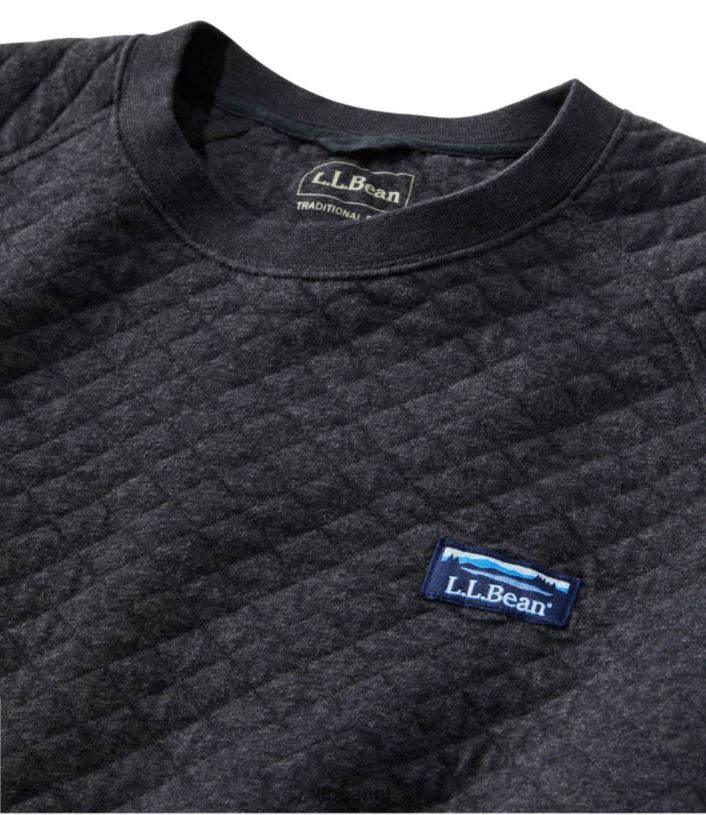 L.L.Bean Heren gewatteerde trui smaragdgroene spar kleding VT0643325