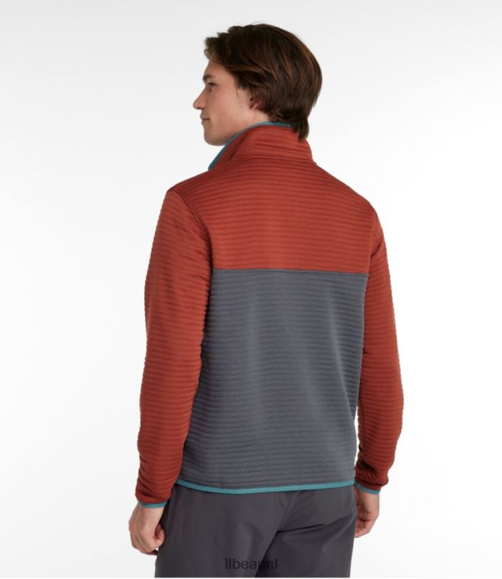 L.L.Bean Heren luchtlicht gebreide trui collegiaal blauw/staalblauw kleding VT064946