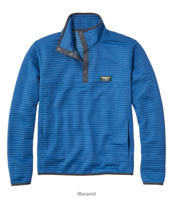 L.L.Bean Heren luchtlicht gebreide trui marineblauw kleding VT0644810