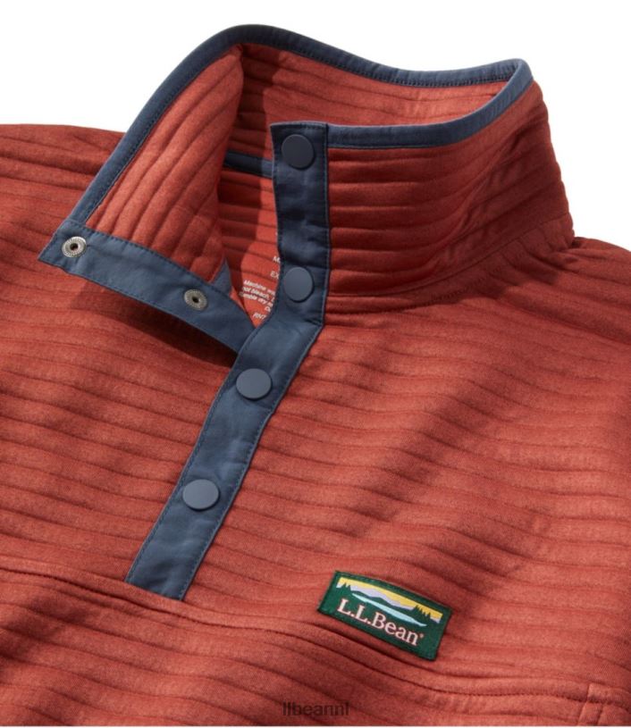 L.L.Bean Heren luchtlicht gebreide trui marineblauw kleding VT0644810