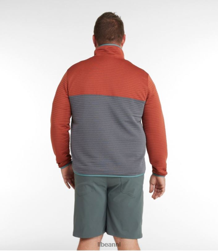 L.L.Bean Heren luchtlicht gebreide trui stormblauw/rangeley blauw kleding VT0643697