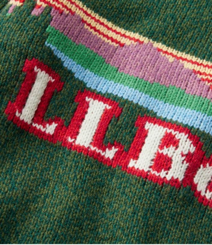 L.L.Bean Heren klassieke raggwollen trui bosschaduw katahdin kleding VT0643415