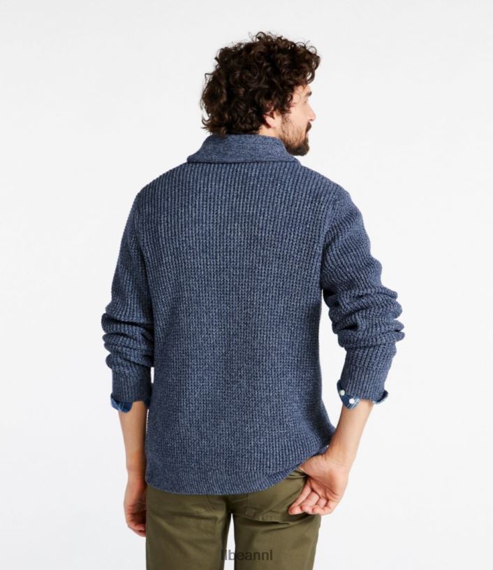 L.L.Bean Heren trui van biologisch katoen rode wijn kleding VT0645998