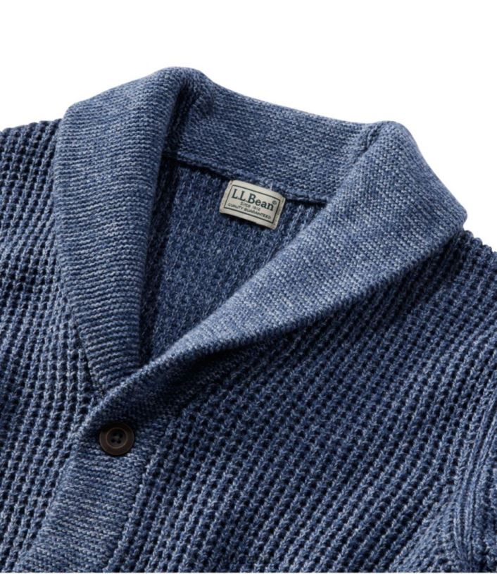 L.L.Bean Heren trui van biologisch katoen rode wijn kleding VT0645998