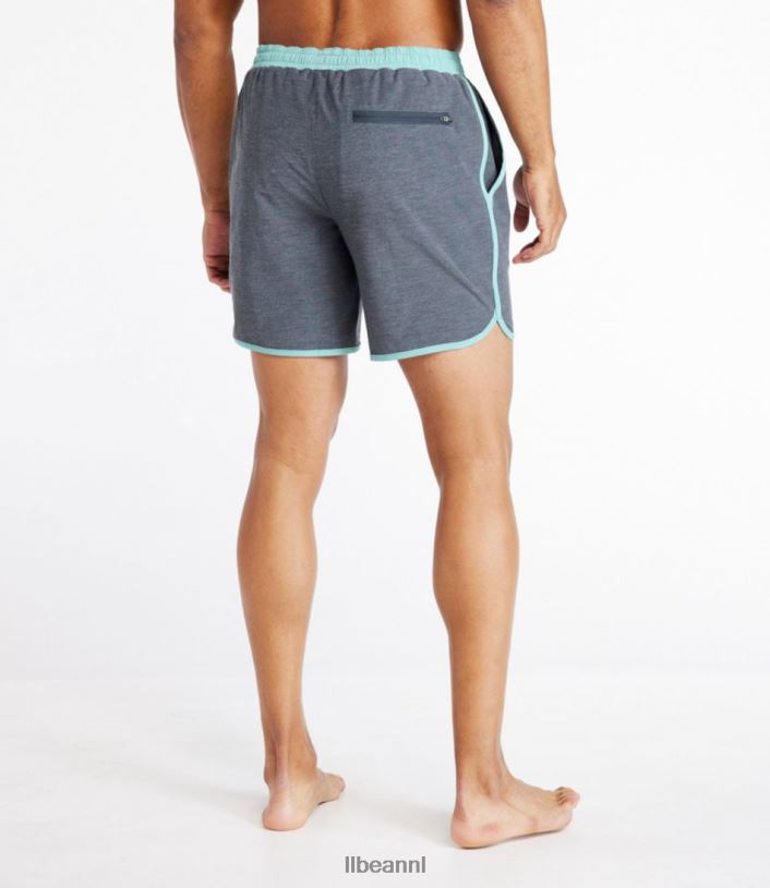 L.L.Bean Heren all-avontuurlijke zwemshorts legering grijs kleding VT0644864