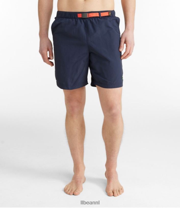 L.L.Bean Heren klassieke supplex sportshort marine / sintel kleding VT064394