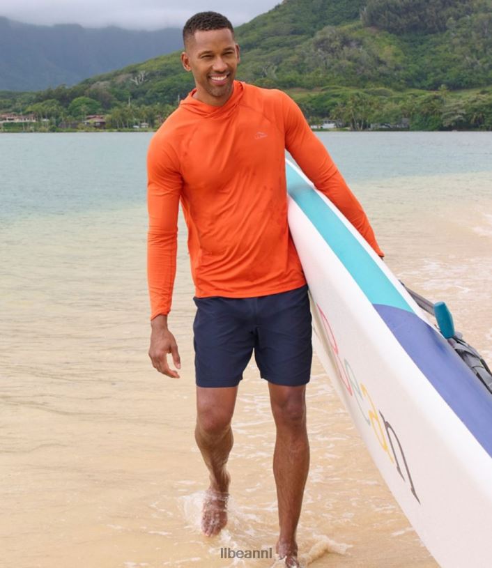L.L.Bean Heren klassieke supplex sportshort marine / sintel kleding VT064394
